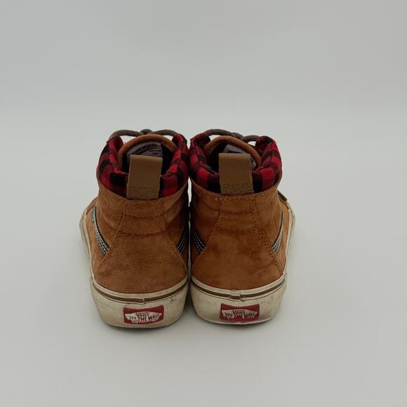 Vans Sk8-Hi MTE Glazed Ginger Flannel High Top Sneakers main image 5